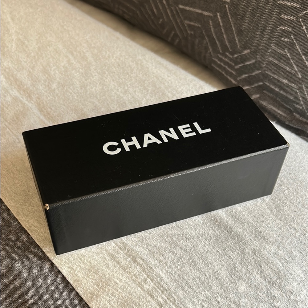 Chanel Black Rectangular Eyeglass Box - image 1